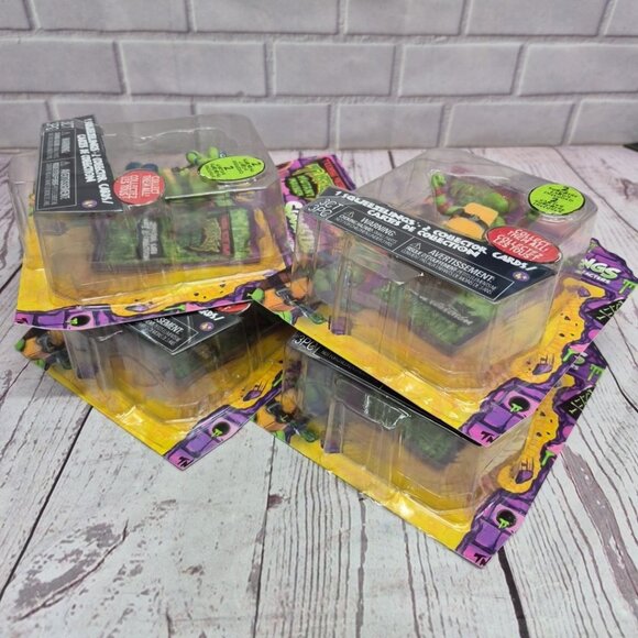 Teenage Mutant Ninja Turtles Mutant Mayhem Squeezelings Complete Set Of 4~Sealed - Picture 7 of 7
